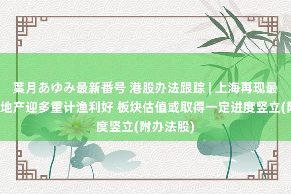 葉月あゆみ最新番号 港股办法跟踪 | 上海再现最贵地王！地产迎多重计渔利好 板块估值或取得一定进度竖立(附办法股)